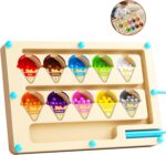 Magnetic Classification Game - Basket, Ice cream, Number