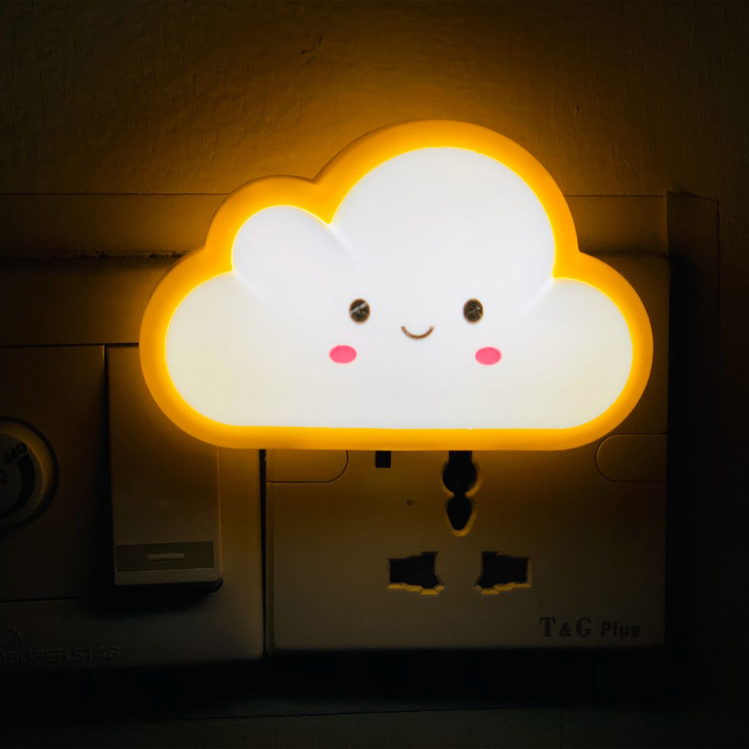 p4 Beautiful Cloud Shape Night Light, LED DIM Light - Image 1